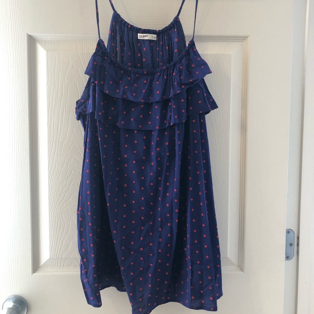Old Navy ruffle cami top